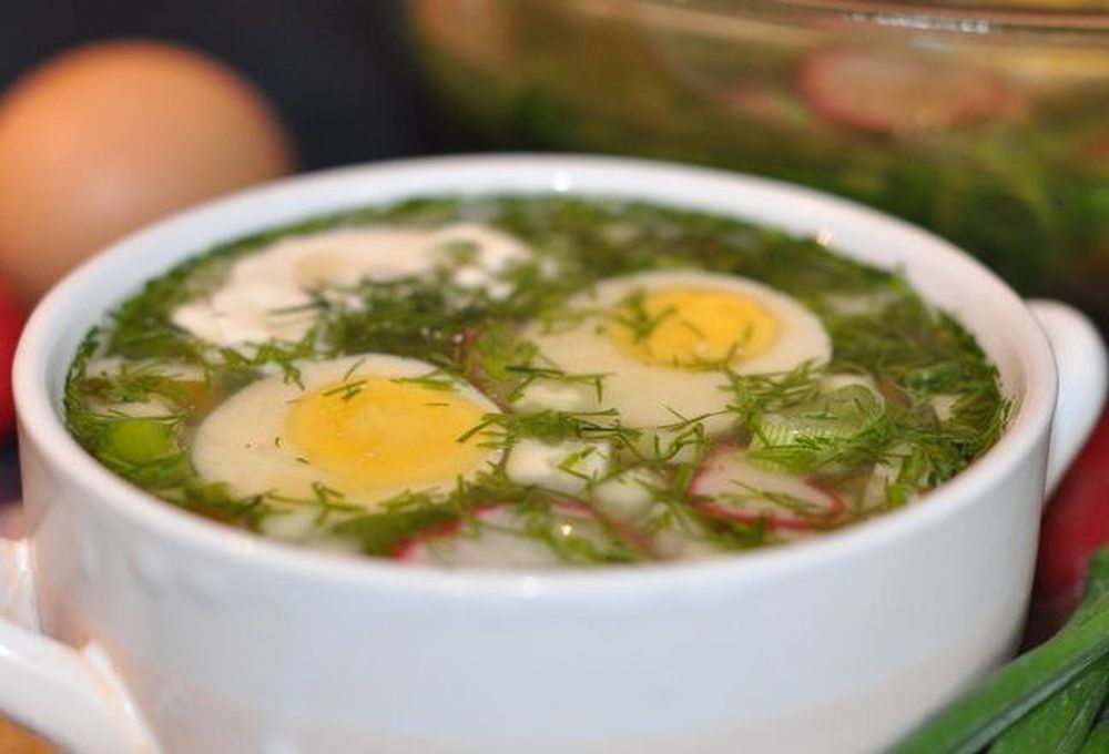 Зеленые щи с крапивой и щавелем с яйцом рецепт с фото пошагово - 1000.menu