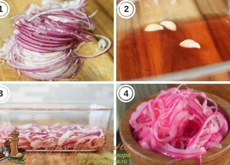 Лук маринованный \|/ Как быстро замариновать лук в уксусе: подборка лучших рецептов
