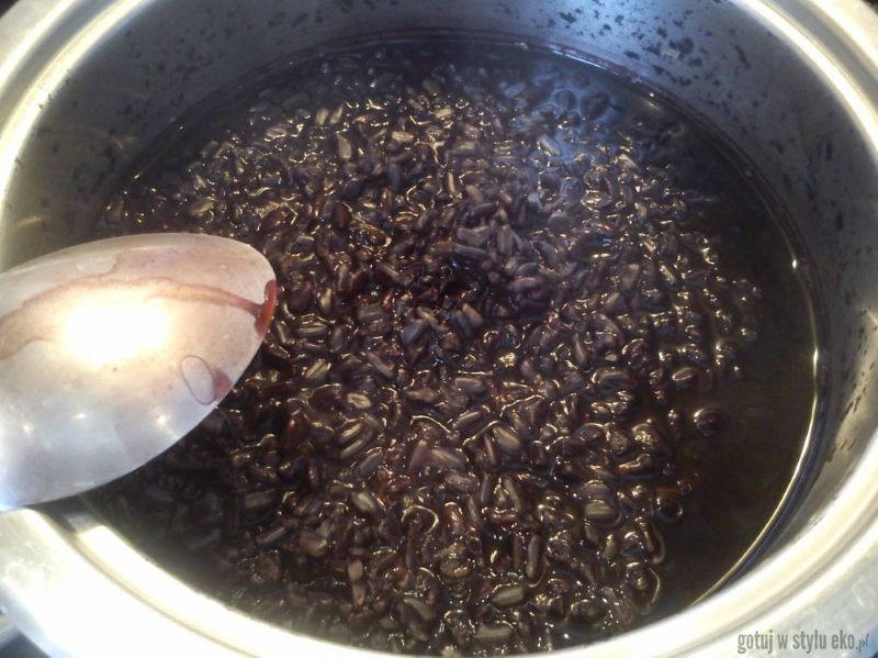 как правильно варить черный рис на гарнир