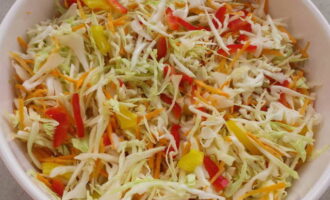 Салат из капусты, перца и моркови на зиму – 5 рецептов с пошаговыми фото